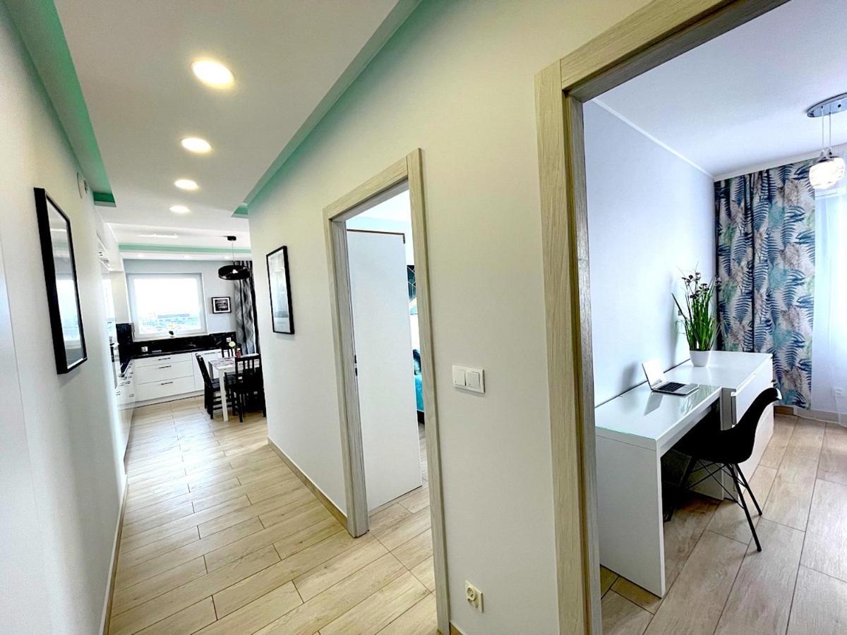 Apartament Z Tarasem I Widokiem Na Odre Wrocław Exterior foto