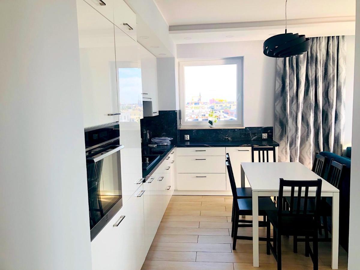 Apartament Z Tarasem I Widokiem Na Odre Wrocław Exterior foto
