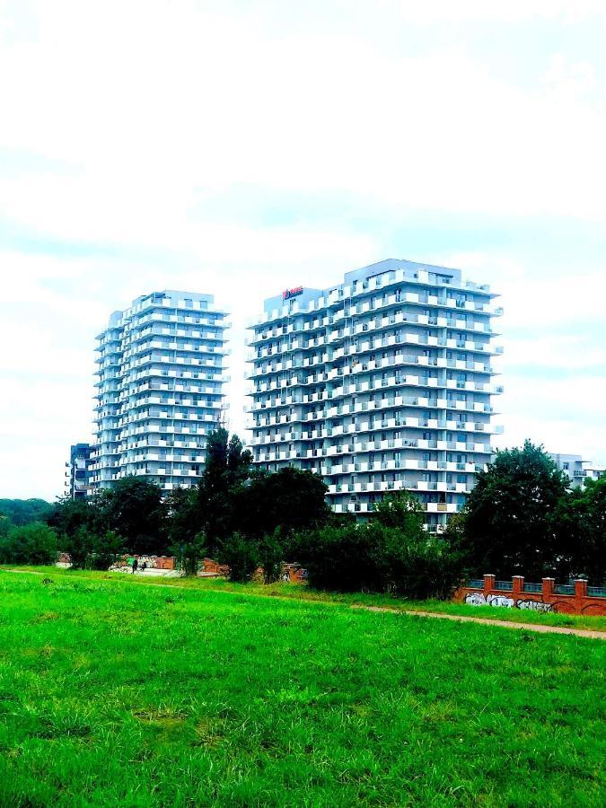 Apartament Z Tarasem I Widokiem Na Odre Wrocław Exterior foto